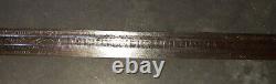 WW2 German made Colombian Army etch blade, and PORTAPEE