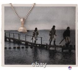 WW2 German pendant 800 Silver 925 Vintage Chain WWII Germany Army Wehrmacht forc