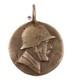 Ww2 German Pendant 800 Silver Wwii Soldier In Steel Hat Germany Army Wehrmacht