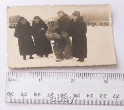 WW2 German ring 830 Silver WWII Bear Photo Badge Germany Army Wehrmacht force