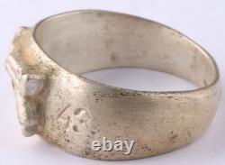 WW2 German ring WWII Battleship miniature Germany Army Wehrmacht Gothic force