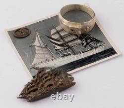 WW2 German ring WWII Battleship miniature Germany Army Wehrmacht Gothic force
