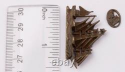 WW2 German ring WWII Battleship miniature Germany Army Wehrmacht Gothic force