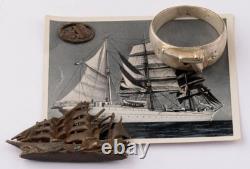 WW2 German ring WWII Battleship miniature Germany Army Wehrmacht Gothic force