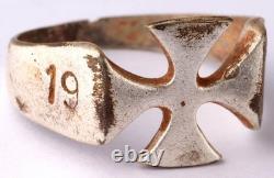 WW2 German ring WWII Germany Army Money token Wehrmacht force Jewelry 1942 set