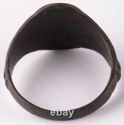 WW2 German ring WWII Germany Army Wehrmacht force Jewelry Hat Button Set badge