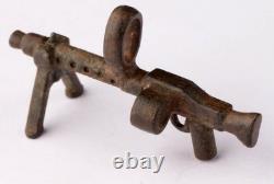 WW2 German ring WWII Pendant Germany MP-40 submachine gun Army Wehrmacht force