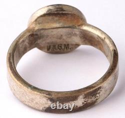 WW2 German ring WWII Pendant Germany MP-40 submachine gun Army Wehrmacht force