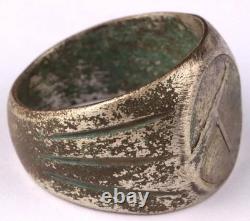 WW2 German ring WWII Pendant Germany MP-40 submachine gun Army Wehrmacht force