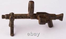 WW2 German ring WWII Pendant Germany MP-40 submachine gun Army Wehrmacht force