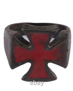 WW2 German ring set WWII Germany 6 pcs Army Wehrmacht force Lion Iron cross Art