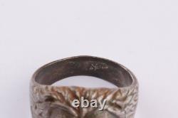 WW2 German ring set WWII Germany 6 pcs Army Wehrmacht force Lion Iron cross Art