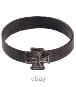WW2 German ring set WWII Germany 6 pcs Army Wehrmacht force Lion Iron cross Art