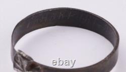 WW2 German ring set WWII Germany 6 pcs Army Wehrmacht force Lion Iron cross Art