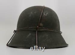 WW2 German steel M42 Wehrmacht helmet WW1 Heer Luftwaffe US Army combat souvenir