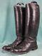 Ww2 German Wehrmacht Leather Combat Boots Marching Uniform Army Shoe Vet Estate