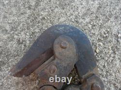 WW2 Original German Army Black Leather Case with Wire Cutters Sold As In