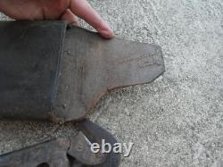 WW2 Original German Army Black Leather Case with Wire Cutters Sold As In