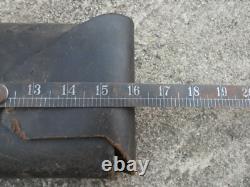 WW2 Original German Army Black Leather Case with Wire Cutters Sold As In
