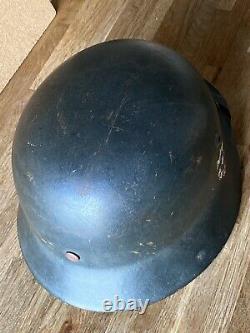 WW2 Original M40 German Helmet