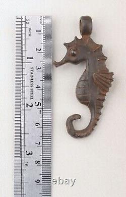 WW2 Sea'n devil RING Seahorse U-Boat GERMAN Pendant WWII Navy KRIEGSMARINE Army