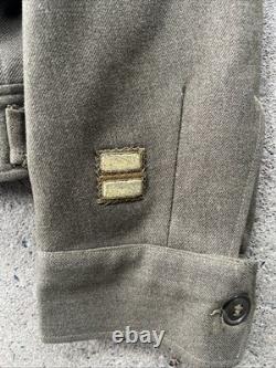 WW2 US 7th Army Constabulary Forces Ike Jacket Uniform German Made Bullion BB334