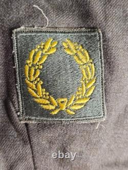 WW2 US Army German Made 7th Army Patch SSgt Ike Uniform Lot Seven Steps to Hell