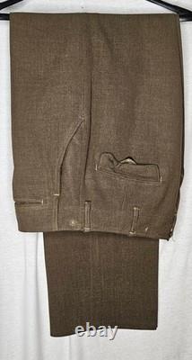 WW2 US Army German Made 7th Army Patch SSgt Ike Uniform Lot Seven Steps to Hell