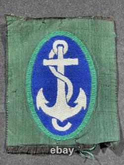 WW2 WWII German Army Military Heer Luftschutz Marine Air Raid Warden Bevo Patch