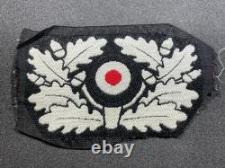 WW2 WWII German Army Military Heer Panzer Beret Bevo Cockade & Wreath ORIGINAL