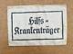 Ww2 Wwii German Army Stretcher Bearer Armband Hilfs-krankentrager. Orig