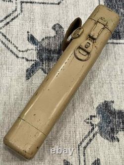 WW2 WWII German Military Army Heer Low Turret ZF39 jvb Sniper Scope Case TAN