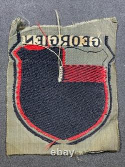 WW2 WWII German Military Heer Army POA Georgien Volunteer Bevo Sleeve Shield