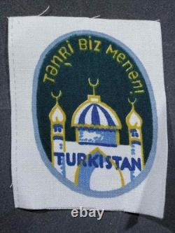 WW2 WWII German Military Heer Army Turkistan Volunteer Printed Sleeve Shield