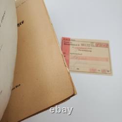 WW2 WWII German Original military Wehrmacht soldier Army set book train ticket