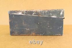 WW2 WWII German Wehrmacht Army Empty Box Case Genuine MG 34-42 Marked 1938