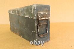 WW2 WWII German Wehrmacht Army Empty Box Case Genuine MG 34-42 Marked 1938