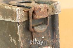 WW2 WWII German Wehrmacht Army Empty Box Case Genuine MG 34-42 Marked 1938