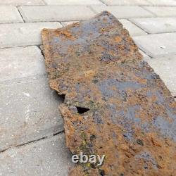 WW2 WWII ORIGINAL German Army Wehrmacht Metal License Plate WH 1269316