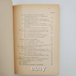 WW2 WWII Original German Documents Secret War Manual Military Staff 1939 Army
