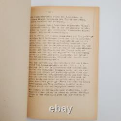 WW2 WWII Original German Documents Secret War Manual Military Staff 1939 Army