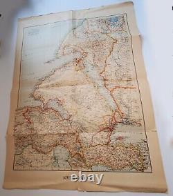 WW2 WWII Original German Palestine Middle East booklet publication 1941 map army