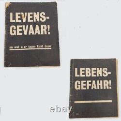 WW2 WWII Original German United States Army Europe Dutch 1945 booklet USAREUR