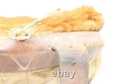 WW2 WWII Original German Wehrmacht Army Pony Hair. Fur Backpack, F3.15.1