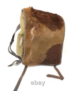 WW2 WWII Original German Wehrmacht Army Pony Hair. Fur Backpack, F3.17.3