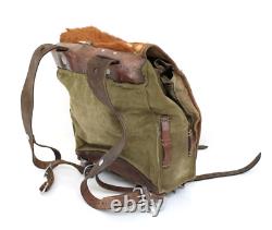 WW2 WWII Original German Wehrmacht Army Pony Hair. Fur Pack Backpack, F3.11.9