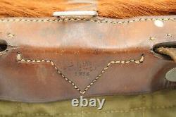 WW2 WWII Original German Wehrmacht Army Pony Hair. Fur Pack Backpack, F3.11.9