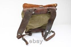 WW2 WWII Original German Wehrmacht Army Pony Hair. Fur Pack Backpack, F3.11.9