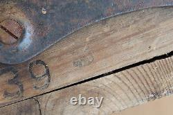 WW2 WWII Wood Ammo Crate Box German Army Original Genuine Label Marked MG 34-42