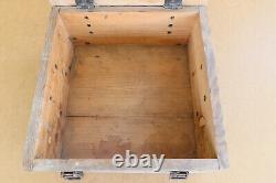 WW2 WWII Wood Ammo Crate Box German Army Original Genuine Label Marked MG 34-42